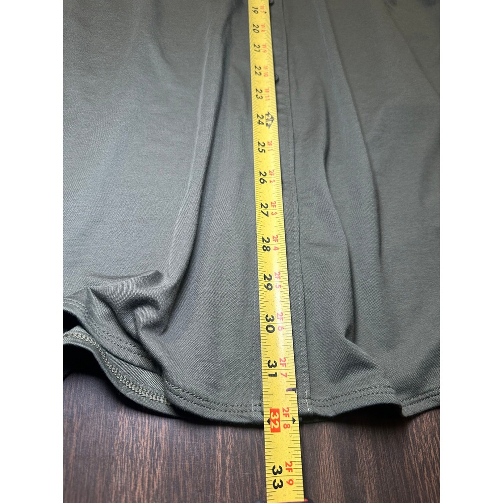 5.11 Tactical Mens 2XL Olive Green Button Down Long Sleeve Shirt 7710161-186 - Picture 12 of 12